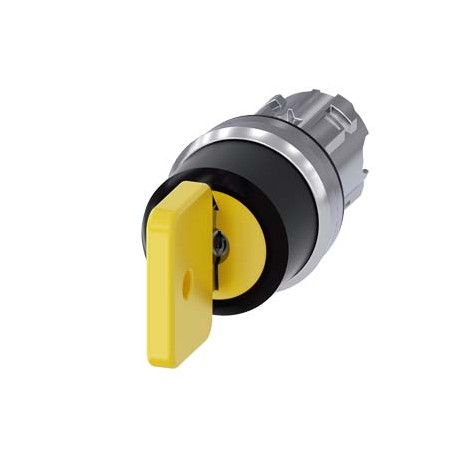 3SU1050-4JP31-0AA0 - 3SU1050-4JP31-0AA0 SIEMENS Key-operated switch O.M.R, 22 mm, round, metal, shiny, lock number 73033, yellow,..