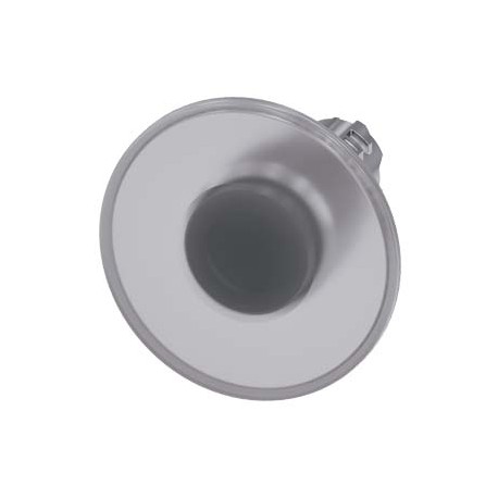 3SU1051-1CA70-0AA0 - 3SU1051-1CA70-0AA0 SIEMENS Illuminated mushroom pushbutton, 22 mm, round, metal, shiny, clear, 60 mm, latchi..