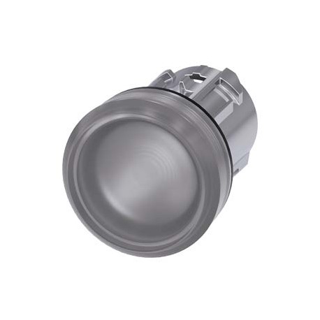 3SU1051-6AA70-0AA0 - 3SU1051-6AA70-0AA0 SIEMENS Indicator lights, 22 mm, round, metal, shiny, clear, lens, smooth