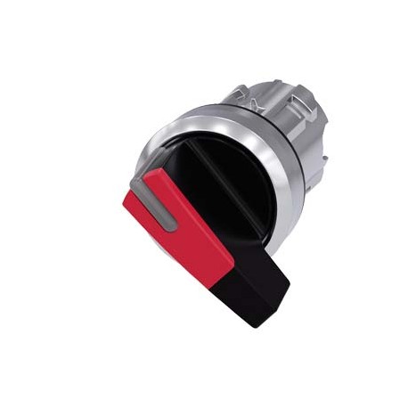 3SU1052-2CF20-0AA0 - 3SU1052-2CF20-0AA0 SIEMENS Selector switch, illuminable, 22 mm, round, metal, shiny, red, selector switch, l..