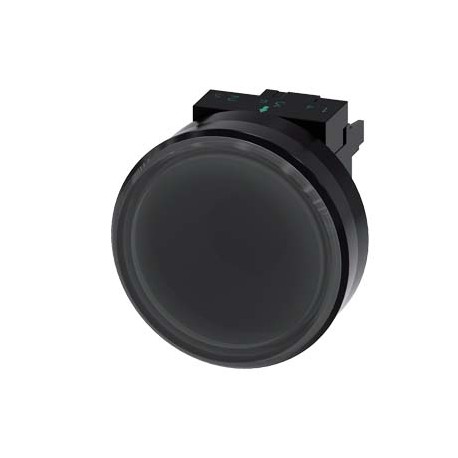 3SU1200-1SK10-2SA0 - 3SU1200-1SK10-2SA0 SIEMENS sensor switches, compact, 22 mm, round, plastic, black, momentary contact type, w..