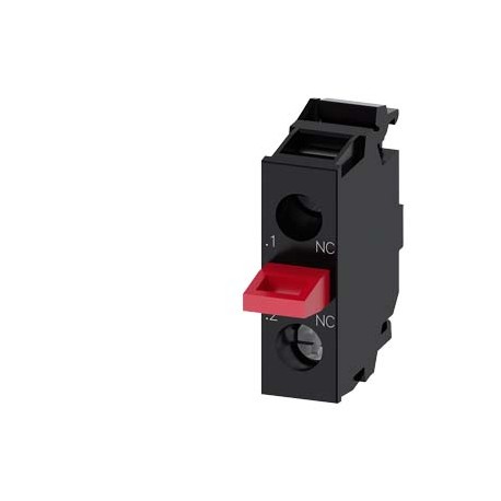 3SU1400-2AA10-1CA0 - 3SU1400-2AA10-1CA0 SIEMENS Contact module with 1 contact element, 1 NC, screw-type terminal, for floor mount..