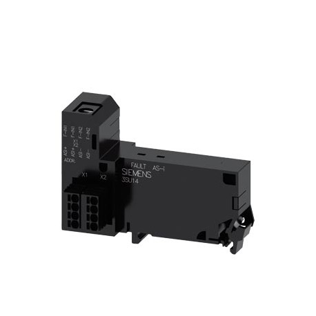 3SU1400-2EA10-6AA0 - 3SU1400-2EA10-6AA0 SIEMENS AS-Interface module, 2 safe inputs, black, Spring-type terminal (Push-in), for in..