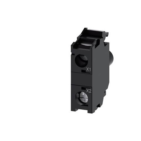 3SU1401-1BF60-1AA0 - 3SU1401-1BF60-1AA0 SIEMENS LED module with integrated LED 230 V AC, white, screw terminal, for front plate m..