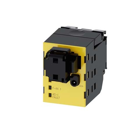 3SU1401-1EE20-4AA0 - 3SU1401-1EE20-4AA0 SIEMENS AS-Interface module, 2 safe inputs, 1 LED, red, spring-type terminal and insulati..