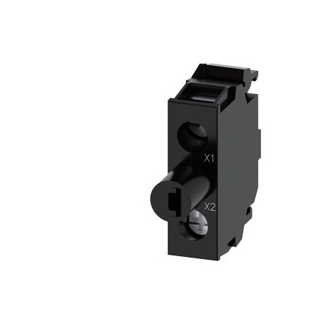 3SU1401-2BF00-1AA0 - 3SU1401-2BF00-1AA0 SIEMENS LED module with integrated LED 230 V AC, amber, screw terminal, for floor mounting