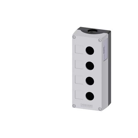 3SU1804-0AA00-0AB1 - 3SU1804-0AA00-0AB1 SIEMENS Enclosure for command devices, 22 mm, round, Enclosure material plastic, enclosur..