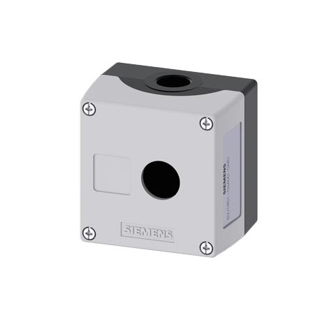 3SU1851-0AA00-0AB1 - 3SU1851-0AA00-0AB1 SIEMENS Enclosure for command devices, 22 mm, round, Enclosure material metal, enclosure ..