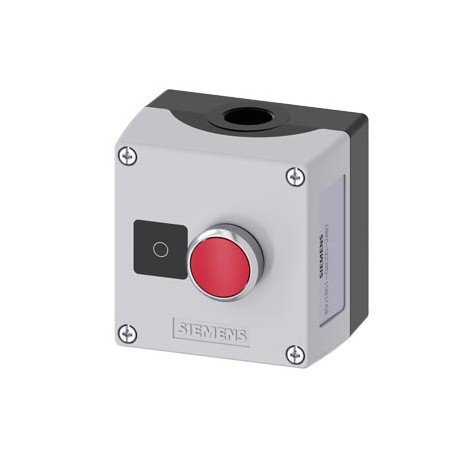 3SU1851-0AC00-2AB1 - 3SU1851-0AC00-2AB1 SIEMENS Enclosure for command devices, 22 mm, round, Enclosure material metal, enclosure ..