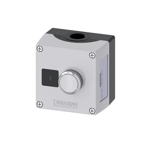 3SU1851-0AD00-2AB1 - 3SU1851-0AD00-2AB1 SIEMENS Enclosure for command devices, 22 mm, round, Enclosure material metal, enclosure ..