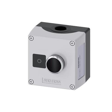 3SU1851-0AE00-2AB1 - 3SU1851-0AE00-2AB1 SIEMENS Enclosure for command devices, 22 mm, round, Enclosure material metal, enclosure ..