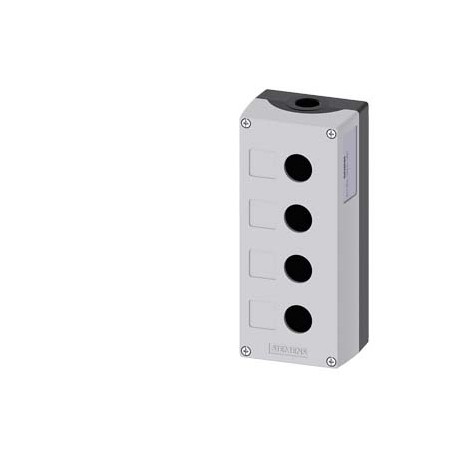 3SU1854-0AA00-0AB1 - 3SU1854-0AA00-0AB1 SIEMENS Enclosure for command devices, 22 mm, round, Enclosure material metal, enclosure ..