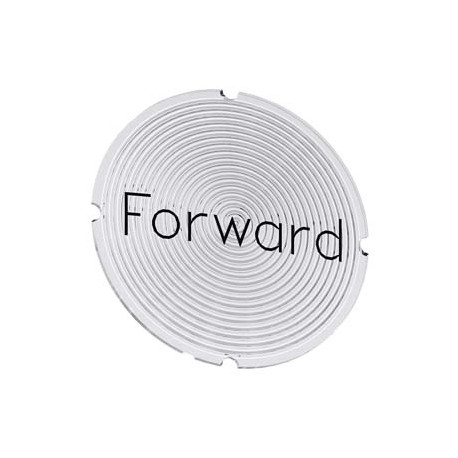 3SU1900-0AB71-0DN0 - 3SU1900-0AB71-0DN0 SIEMENS Inscription plate for illuminated pushbutton, round, milky with black font, with ..