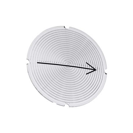 3SU1900-0AB71-0QR0 - 3SU1900-0AB71-0QR0 SIEMENS Inscription plate for illuminated pushbutton, round, milky with black font, with ..