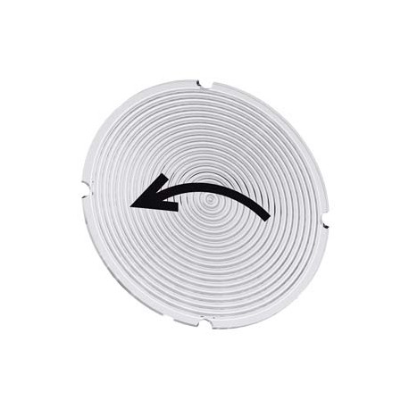 3SU1900-0AB71-0QU0 - 3SU1900-0AB71-0QU0 SIEMENS Inscription plate for illuminated pushbutton, round, milky with black font, with ..