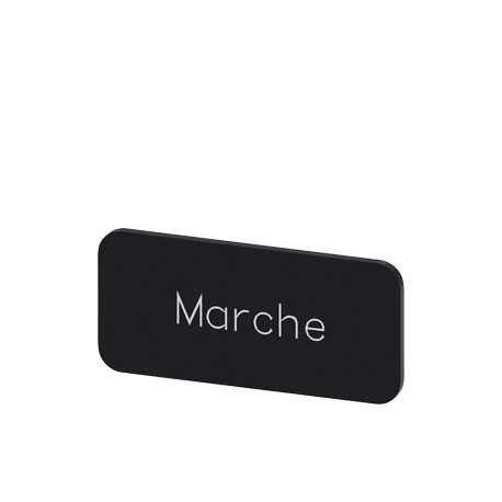 3SU1900-0AC16-0GA0 - 3SU1900-0AC16-0GA0 SIEMENS Labeling plate for snapping on or gluing to label holder, label size 12.5x27mm, b..