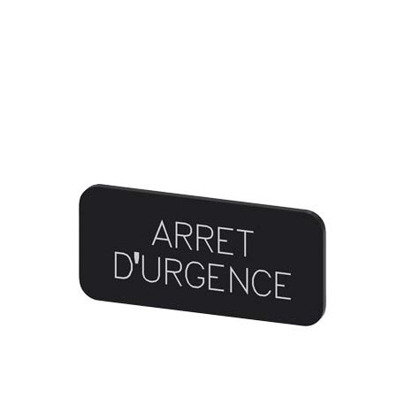 3SU1900-0AC16-0GQ0 - 3SU1900-0AC16-0GQ0 SIEMENS Labeling plate for snapping on or gluing to label holder, label size 12.5x27mm, b..