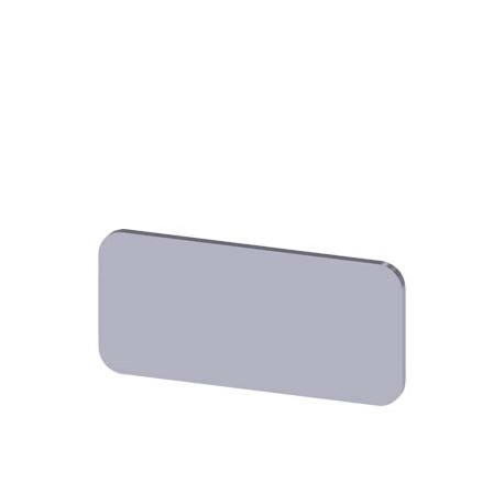 3SU1900-0AC81-0AA0 - 3SU1900-0AC81-0AA0 SIEMENS Labeling plate for snapping on or gluing to label holder, label size 12.5x27mm, s..