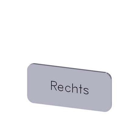 3SU1900-0AC81-0AH0 - 3SU1900-0AC81-0AH0 SIEMENS Labeling plate for snapping on or gluing, on label holder, label size 12.5x27 mm,..