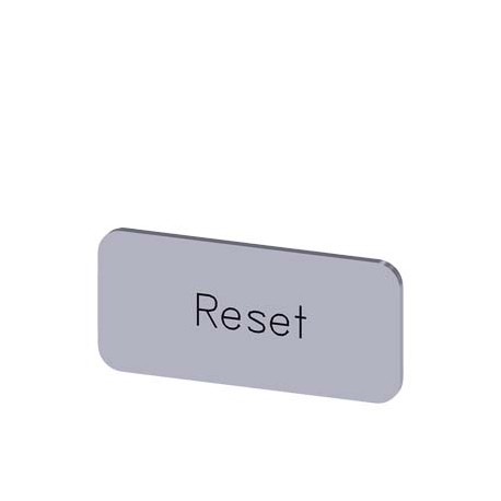 3SU1900-0AC81-0DU0 - 3SU1900-0AC81-0DU0 SIEMENS Labeling plate for snapping on or gluing to label holder, label size 12.5x27mm, s..