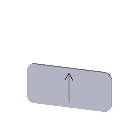 3SU1900-0AC81-0QS0 - 3SU1900-0AC81-0QS0 SIEMENS Labeling plate for snapping on or gluing to label holder, label size 12.5x27mm, s..