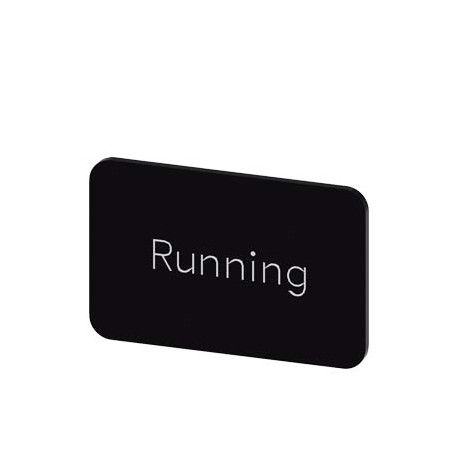 3SU1900-0AD16-0EB0 - 3SU1900-0AD16-0EB0 SIEMENS Labeling plate for snapping on or gluing on label holder, Label size 17.5 x 27 mm..