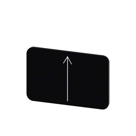 3SU1900-0AD16-0QS0 - 3SU1900-0AD16-0QS0 SIEMENS Labeling plate for snapping on or gluing on label holder, Label size 17.5 x 27 mm..