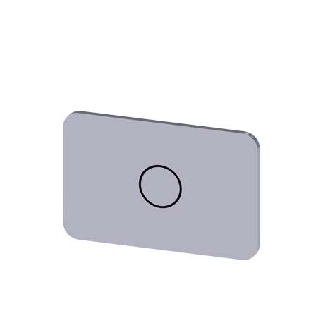 3SU1900-0AD81-0QA0 - 3SU1900-0AD81-0QA0 SIEMENS Labeling plate for snapping on or gluing on label holder, Label size 17.5 x 27 mm..