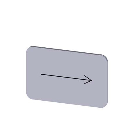 3SU1900-0AD81-0QR0 - 3SU1900-0AD81-0QR0 SIEMENS Labeling plate for snapping on or gluing on label holder, Label size 17.5 x 27 mm..
