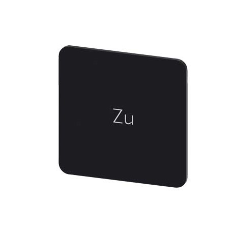 3SU1900-0AE16-0AL0 - 3SU1900-0AE16-0AL0 SIEMENS Labeling plate for snapping on or gluing, on label holder, label size 27x27 mm, b..