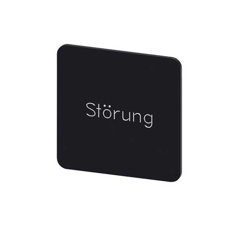 3SU1900-0AE16-0AQ0 - 3SU1900-0AE16-0AQ0 SIEMENS Labeling plate for snapping on or gluing, on label holder, label size 27x27 mm, b..