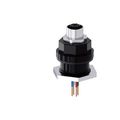 3SU1950-0HQ10-0AA0 - 3SU1950-0HQ10-0AA0 SIEMENS Adapter M12 socket, 5-pole, for M25 cable entry, for metal enclosure