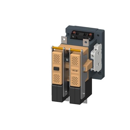 3TC4817-0BP00-0KF0 - 3TC4817-0BP00-0KF0 SIEMENS CONTACTOR SIZE 4, 2-POLE, DC-3 AND 5, 75A AUX. SWITCHES 22 (2NO+2NC) ALT. CURREN..
