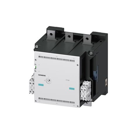 3TF6844-0CQ7 - 3TF6844-0CQ7 SIEMENS Contactor, Size 14, 3-pole, AC-3, 335kW, 400/380 V (690 V) Auxiliary switch 44 (4NO+4NC..