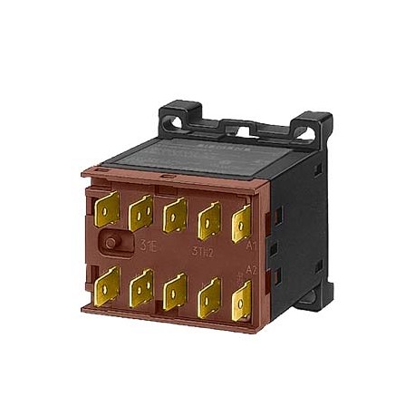 3TH2022-3BP4 - 3TH2022-3BP4 SIEMENS CONTACTOR RELAY 22E EN 50 011 2NO+2NC, TAB CONNECTOR SNAP-ON MOUNTING ON STANDARD MOUN..