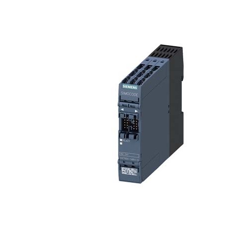 3UF7600-1AB01-0 - 3UF7600-1AB01-0 SIEMENS Multifunctional module, 4 inputs and 2 relay outputs, input voltage 24 V DC, relay o..