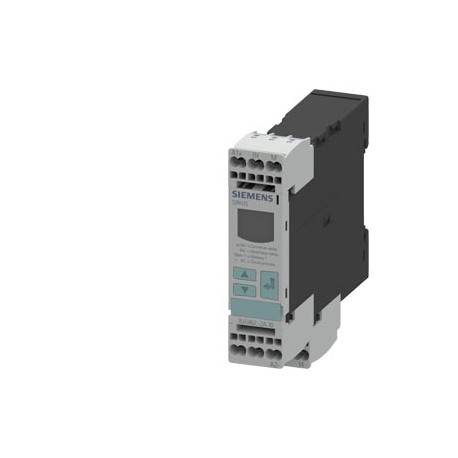 3UG4621-2AW30 - 3UG4621-2AW30 SIEMENS Digital monitoring relay Current monitoring, 22.5 mm from 2-500 mA AC/DC 0vershoot and..