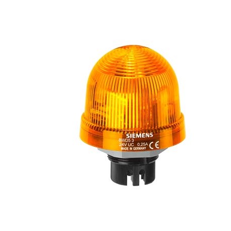8WD5350-0CD - 8WD5350-0CD SIEMENS Integrated signal lamp, single flash light, w. built-in electronic flash, yellow, 230 V ..