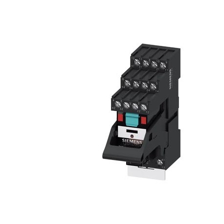 LZS:PT5B5R24 - LZS:PT5B5R24 SIEMENS Plug-in relay complete unit 4 W, 24 V AC LED module red Socket with logic isolation scr..