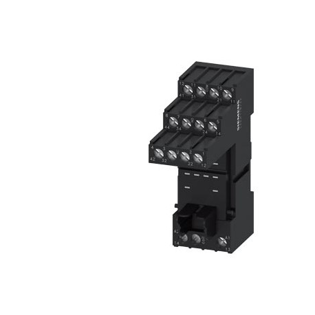 LZS:PT78742 - LZS:PT78742 SIEMENS Plug-in socket for PT relay 4 changeover contacts with logic isolation screw terminal