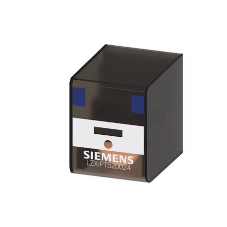 LZX:PT520024 - LZX:PT520024 SIEMENS Plug-in relay 4 changeover contacts, without test bracket 24 V DC, for LZS sockets