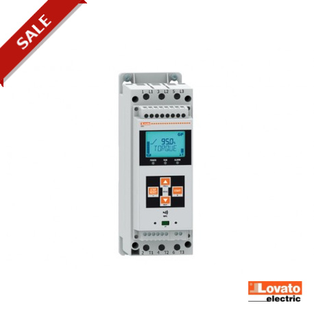 ADXL0030 - ADXL0030 LOVATO ELECTRIC SOFT STARTER, ADXL… TYPE, WITH INTEGRATED BY-PASS RELAY. AUXILIARY SUPPLY 100...24..