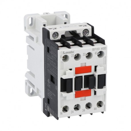 BF0040D110 - BF0040D110 LOVATO CONTROL RELAY WITH CONTROL CIRCUIT: AC AND DC, BF00 TYPE, DC COIL, 110VDC, 4NO