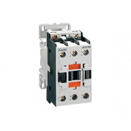 BF2600D048 - BF2600D048 LOVATO THREE-POLE CONTACTOR, IEC OPERATING CURRENT IE (AC3) 26A, DC COIL, 48VDC