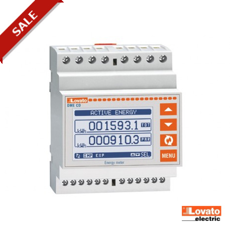 DMECDPV1 - DMECDPV1 LOVATO DATA CONCENTRATOR, EXPANDABLE, FOR PHOTOVOLTAIC SYSTEMS, PROGRAMMED FOR INSTALLATION CONTROL..