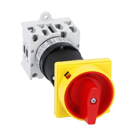 GX1692O88 - GX1692O88 LOVATO ROTARY CAM SWITCHE, GX SERIES, O88 098 VERSIONS REAR MOUNT DOOR COUPLING WITH RED/YELLOW PA..