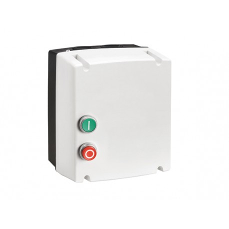 M25PA - M25PA LOVATO EMPTY NON-METALLIC ENCLOSURE, WITH START-STOP/RESET BUTTONS, FOR BF25A, BF26A, BF32A CONTACTORS