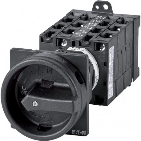 T3-6-15168/V/SVB-SW - T3-6-15168/V/SVB-SW 003230 Y7-3230 EATON ELECTRIC Main switch, 9-pole + 2 N/O + 1 N/C, 32 A, STOP function, ..