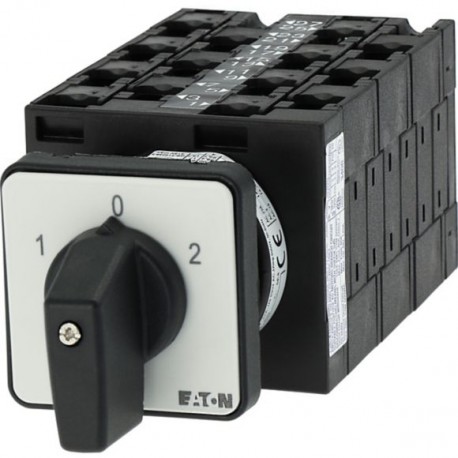 T3-7-8363/E - T3-7-8363/E 005573 Y7-5573 EATON ELECTRIC Changeoverswitches, Contacts: 14, 32 A, front plate: 1-0-2, 60 °, ..