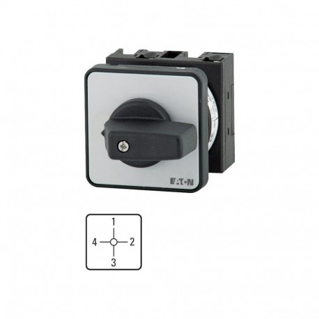 T0-1-8566/E - T0-1-8566/E 009815 Y7-9815 EATON ELECTRIC Series switches, Contacts: 2, 20 A, front plate: 4-1-2-3, 90 °, ma..